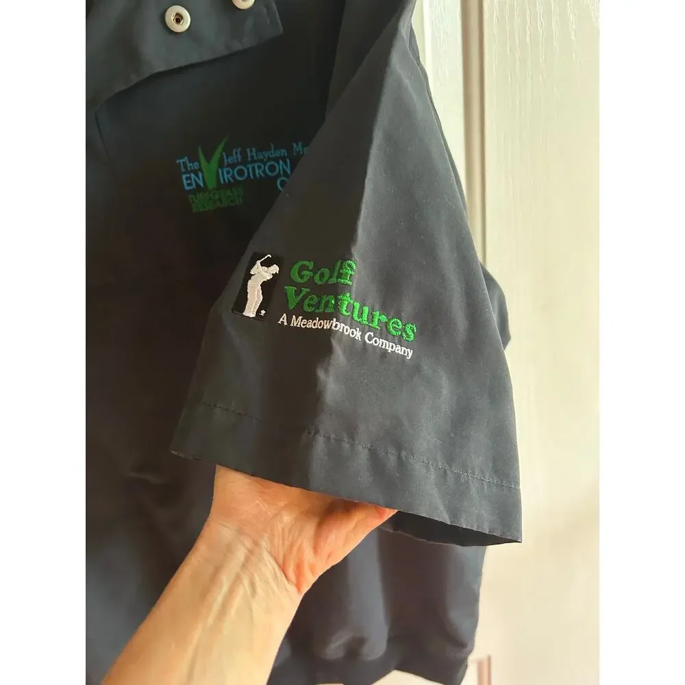 Men’s Clubhouse Collection Player’s Edition Golf ⛳️ SS Shirt Shacket size Large